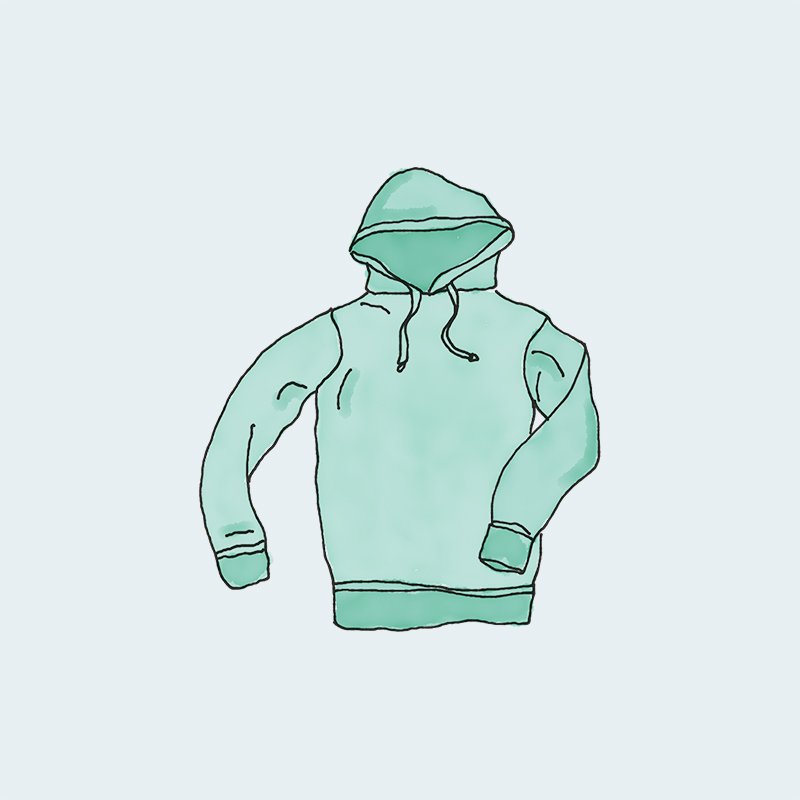 Casual Zip-Up Hoodie For Men - Imagen 3