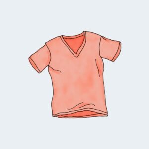Casual Striped Polo T-Shirt