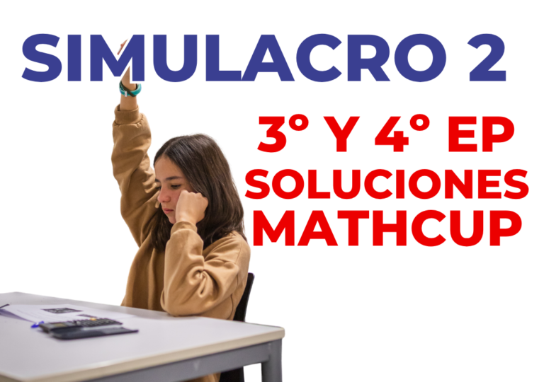 SOLUCIONES SIMULACRO 2 (3º Y 4º EP)