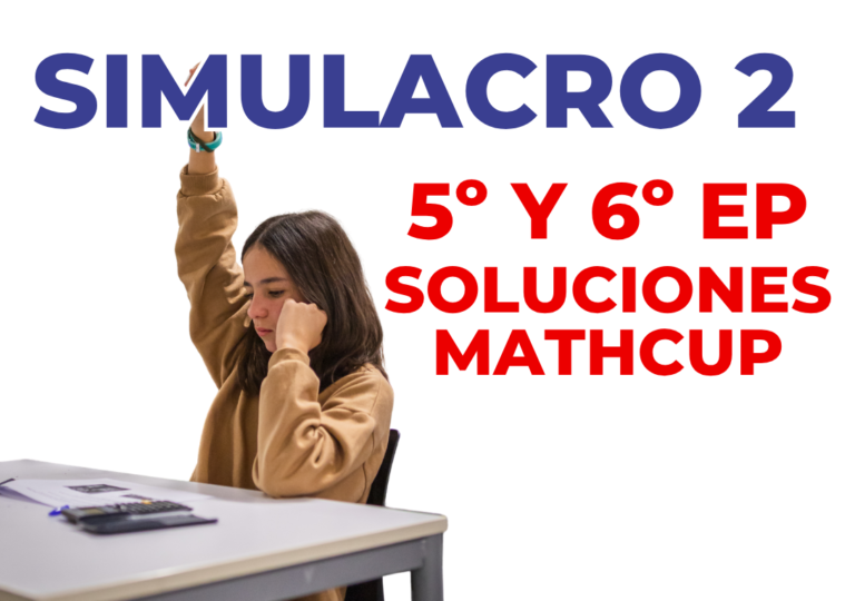 SOLUCIONES SIMULACRO 2 (5º Y 6º EP)