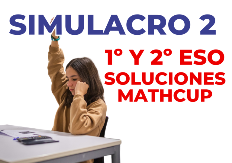 SOLUCIONES SIMULACRO 2 (1º Y 2º ESO)