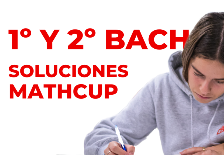 SOLUCIONES 1º Y 2º BACH